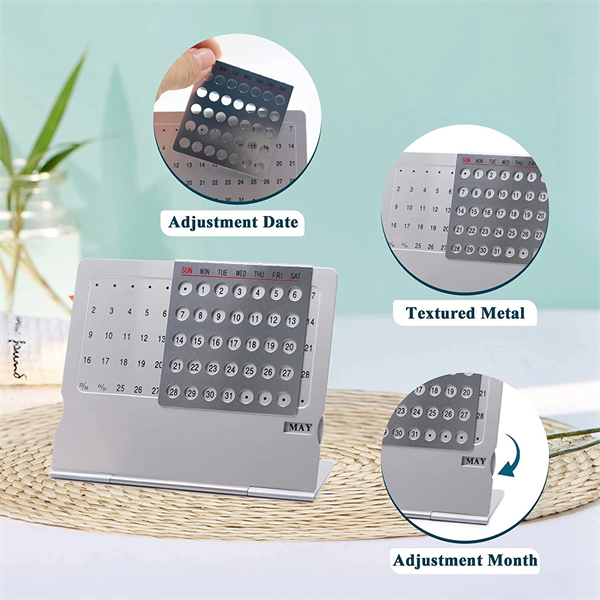 Metal Perpetual Calendar