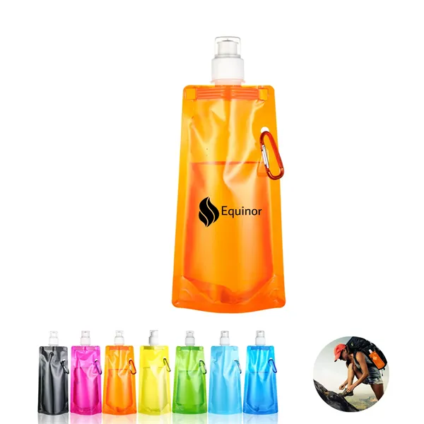 17oz Foldable Sipper Portable Drink Pouch