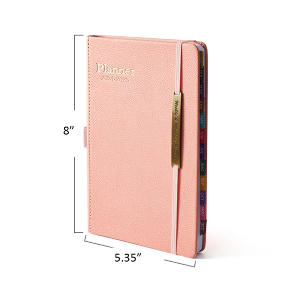 A5 Leather Planner Notebook