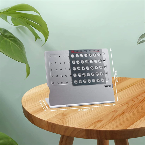 Metal Perpetual Calendar
