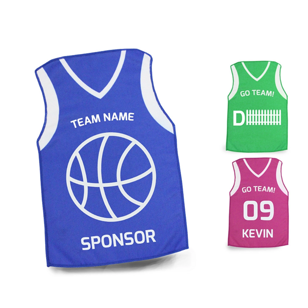 Jersey Cooling Towel - Basketball