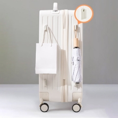 Front Opening Trolley Cabin Suitcase