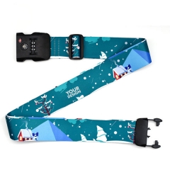 Luggage Strap With Combination Lock