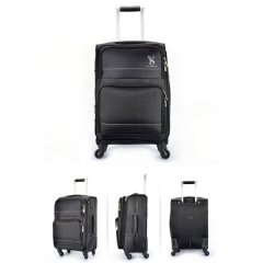 Oxford Cloth Travel Trolley Suitcase