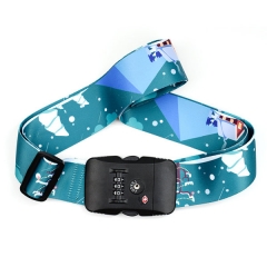 Luggage Strap With Combination Lock