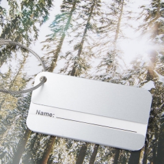 Aluminum Alloy Luggage Tag
