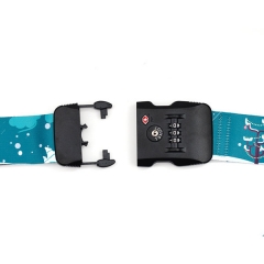 Luggage Strap With Combination Lock