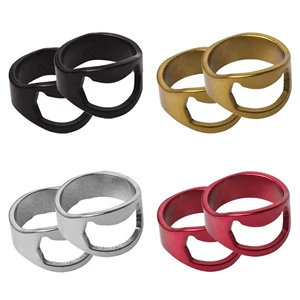 Stainless Steel Finger Ring Bottle Opener