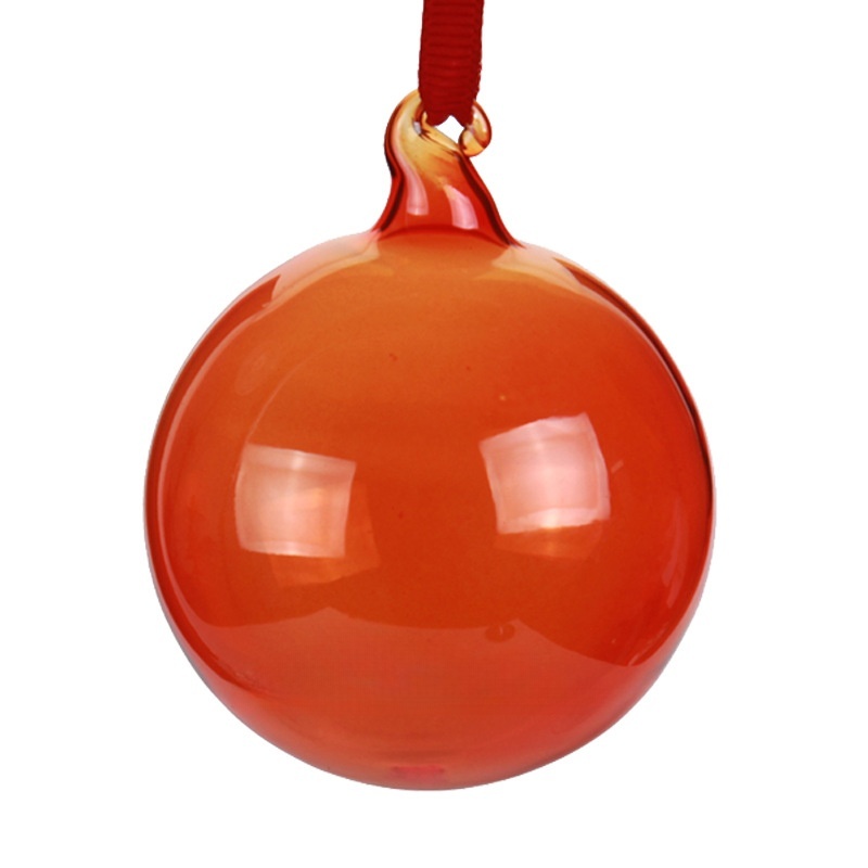 Christmas clear glass ball pendant