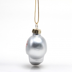 Christmas glass ornament