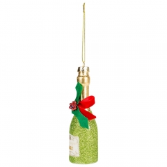 Christmas glass ornament