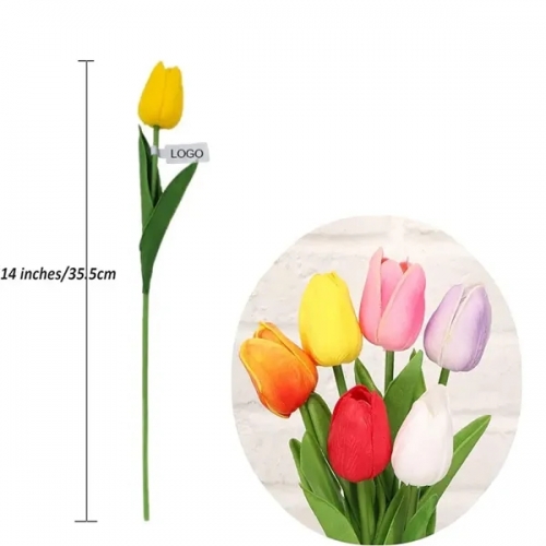 PU Artificial Tulips Flowers