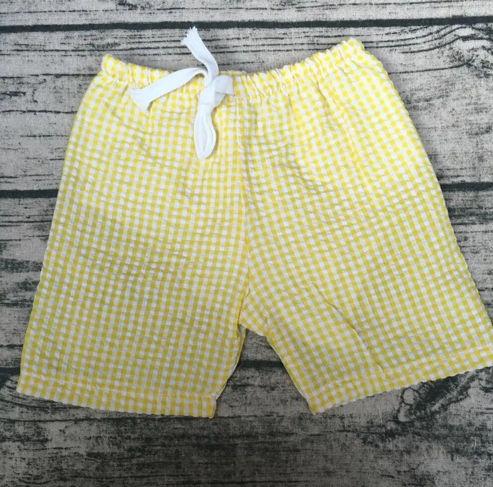 Gingham Swim Shorts Cruise Royal