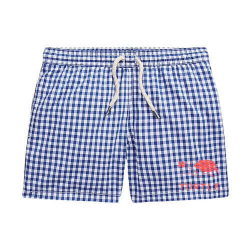 Gingham Swim Shorts Cruise Royal