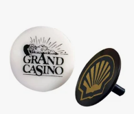 plastic golf ball marker