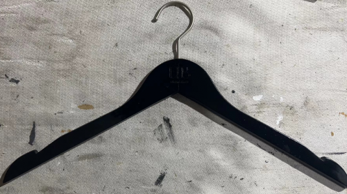 Black Wooden Hangers