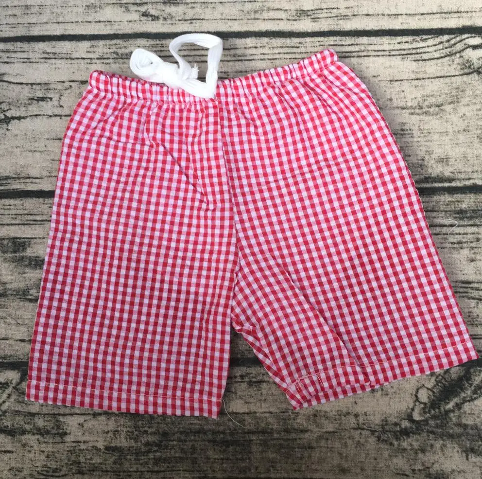 Gingham Swim Shorts Cruise Royal