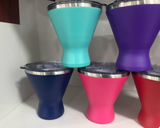 Stemless Martini Glasses