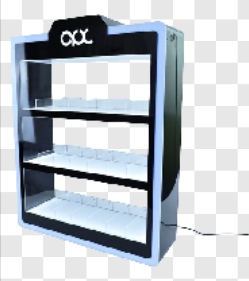 3 Layers LED Display Cabinet